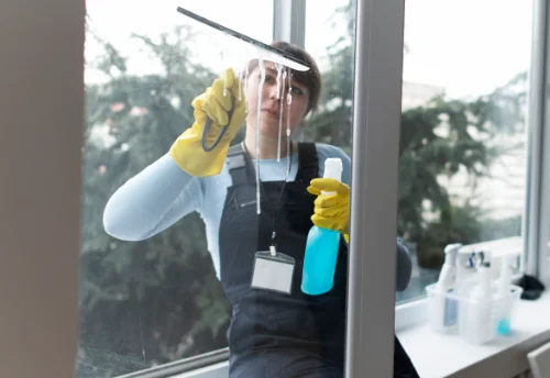 Nettoyage de vitres intérieures et extérieures à Champvans